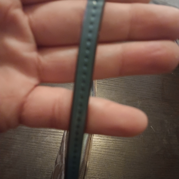 Coach Gray and Teal Wristlet Or Clutch - Picture 12 of 12